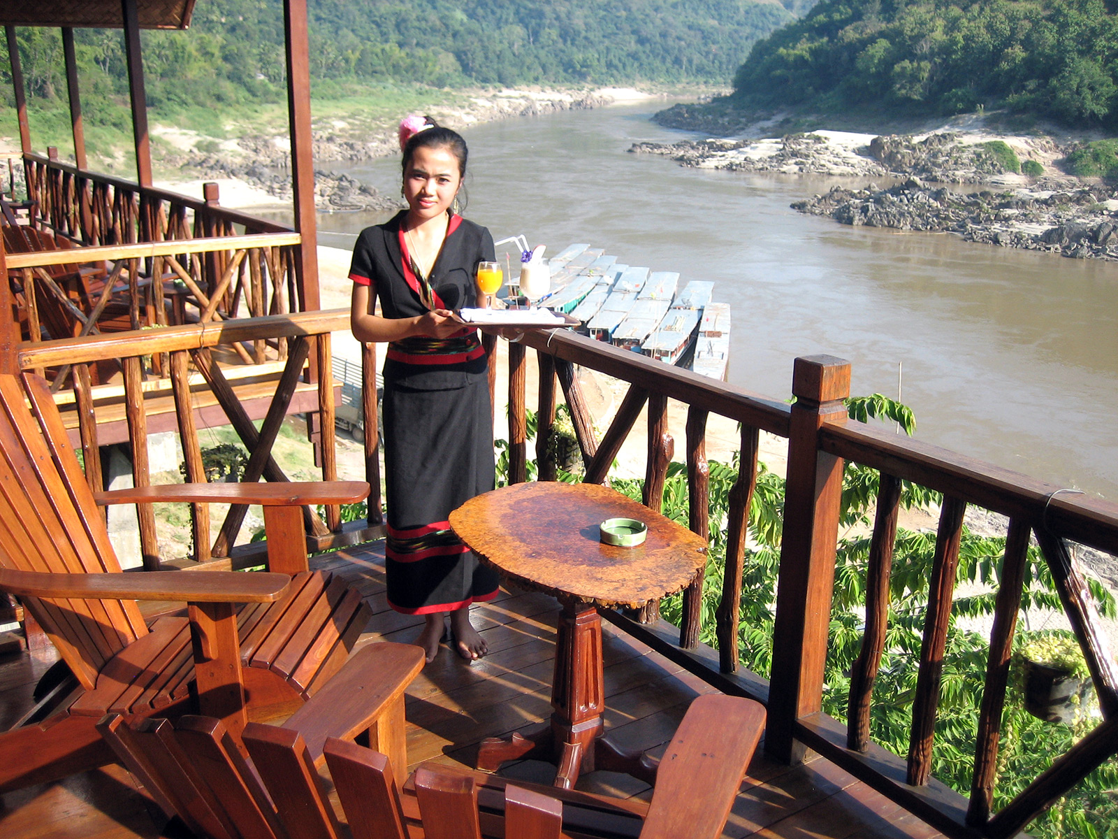 Service on Balcony